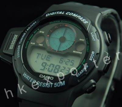 CASIO FUTURIST VIBRATION ALARM WATCH A220W-1Q [A220W-1Q] : GOLDEN8TS