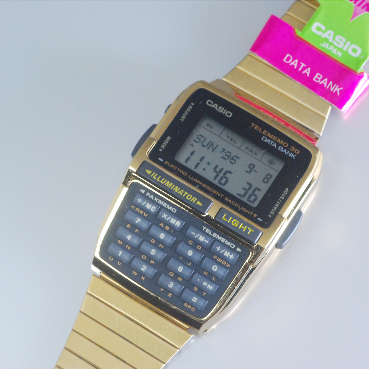 old casio calculator watch