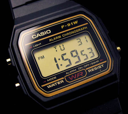casio batteryless watch
