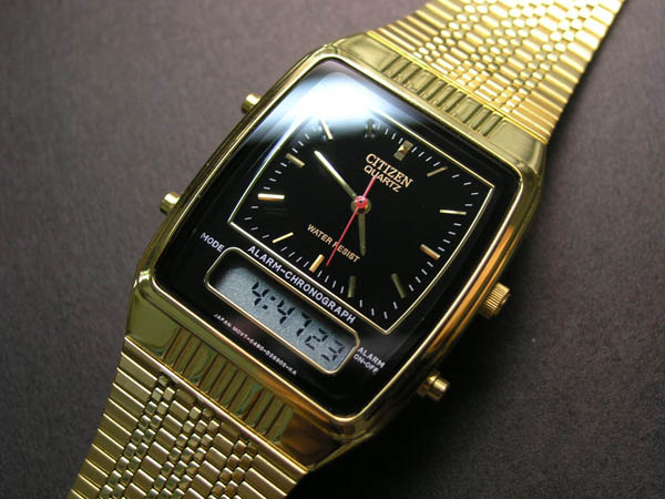 casio ana digi vintage
